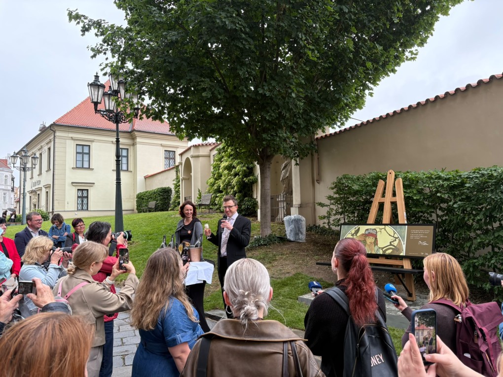 Brno má novou připomínku Alfonse Muchy
