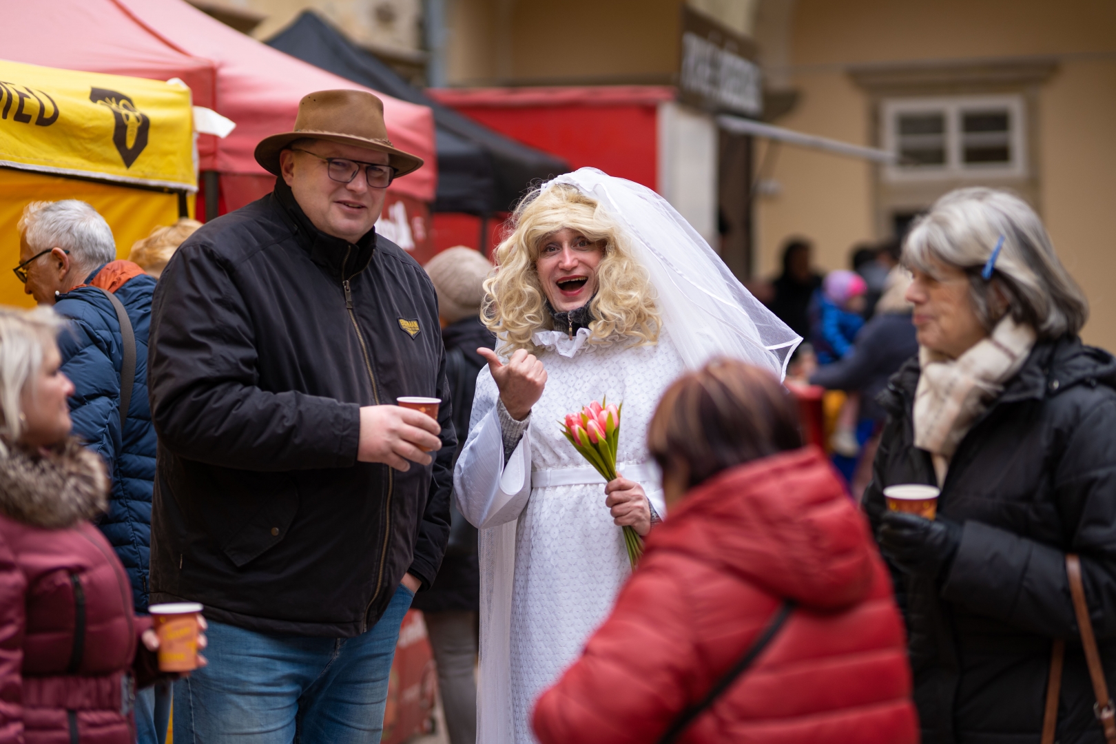 Průvod masek prošel Moravským Krumlovem