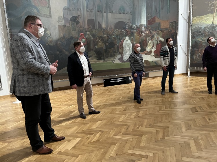 Návštěva ze Státní tiskárny cenin (foto 1)