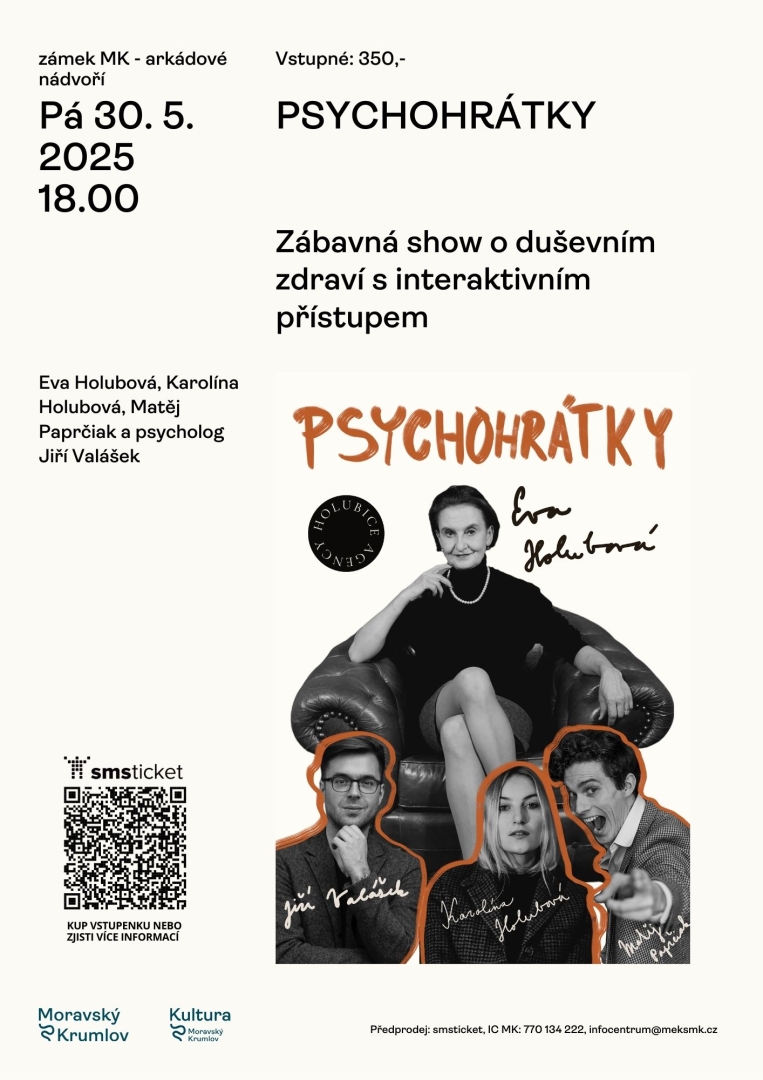 Zábavná show o duševním zdraví na zámku
