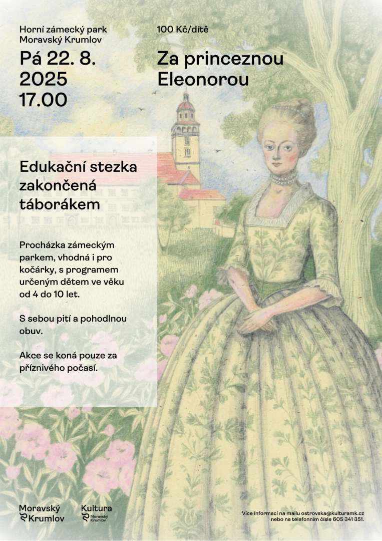 Za princeznou Eleonorou: pohádková stezka a táborák