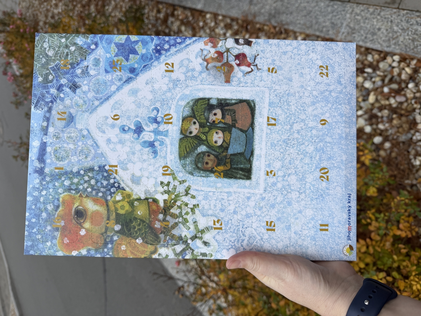 Adventní kalendář s ilustrací Jana Kudláčka je tady!