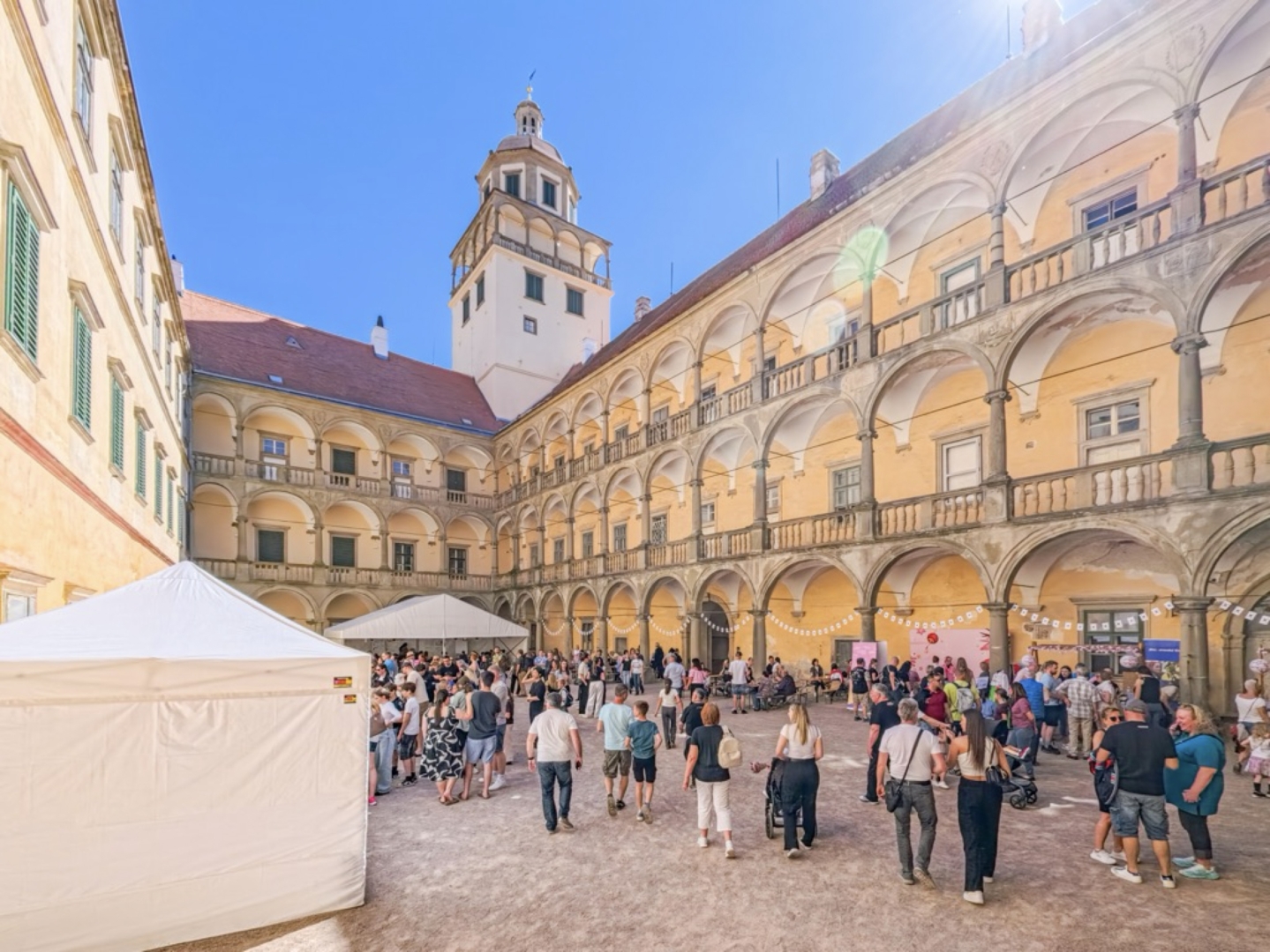 Zámecký areál provoněl Festival plný chutí