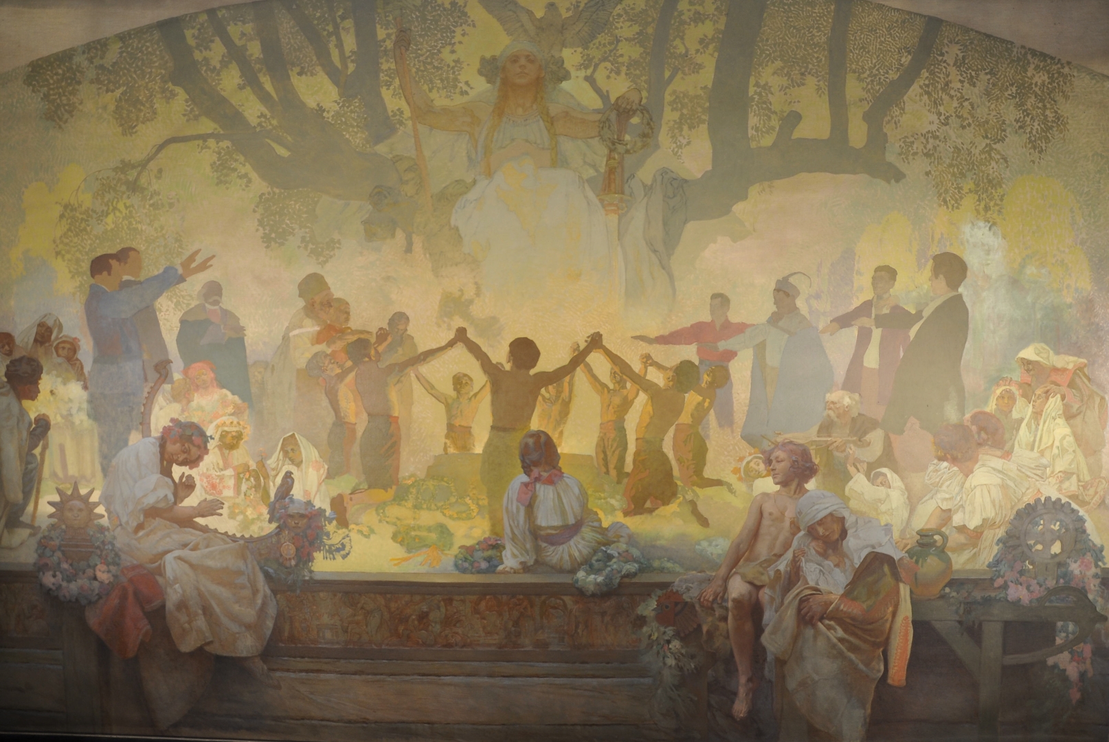 THE OATH OF OMLADINY UNDER THE SLAVIC LINDEN TREE