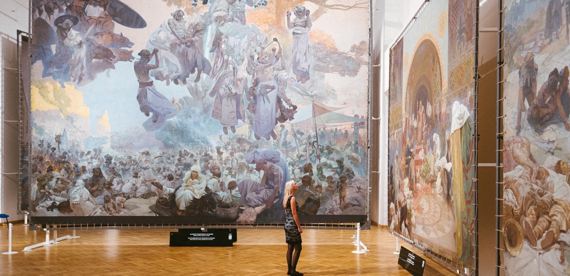 📗 Slovanská epopej - Alfons Mucha (1986, Pressfoto)