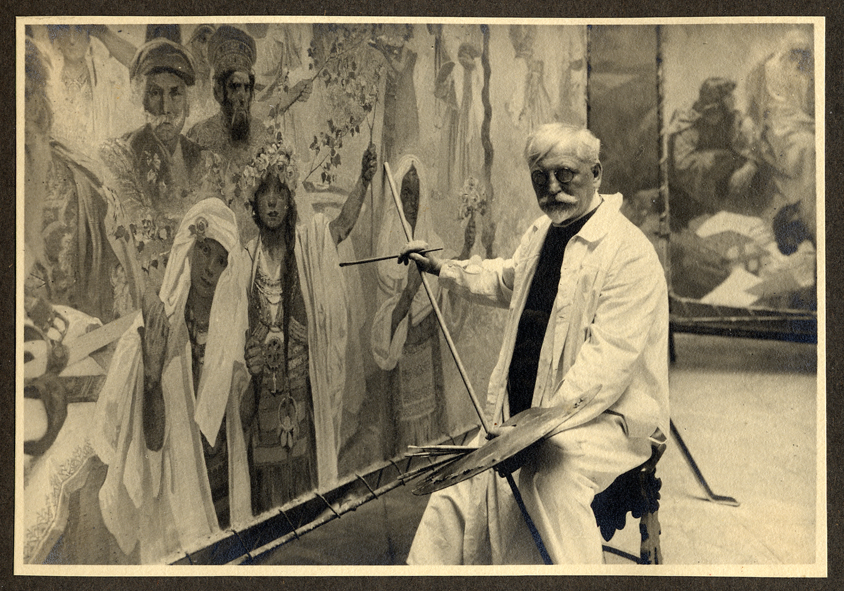 📗 Slovanská epopej - Alfons Mucha (1986, Pressfoto)